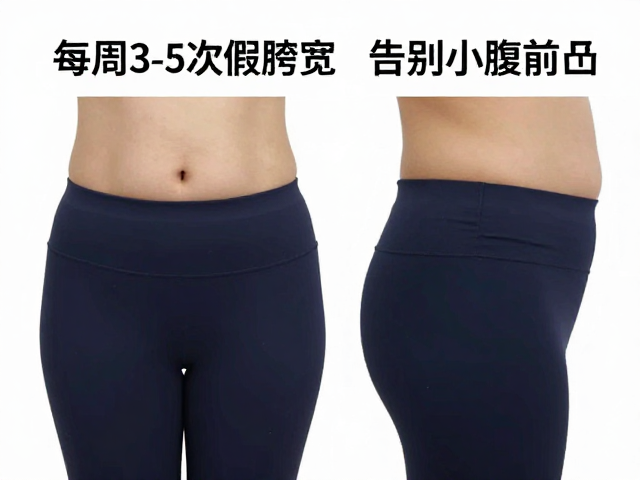每周3-5次假胯宽骨盆外扩改善练习，告别小腹前凸