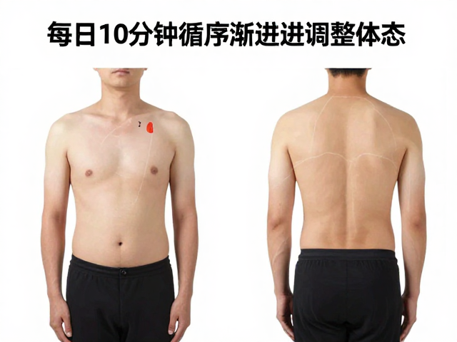胸椎后凸改善指南，每日10分钟循序渐进调整体态