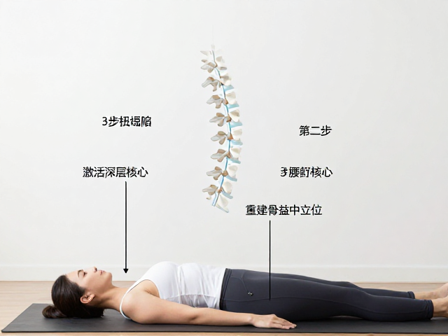 第二步:激活深层核心,重建骨盆中立位