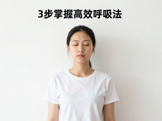 腹式呼吸提升氧气摄入，靠墙放松不憋气，3步掌握高效呼吸法