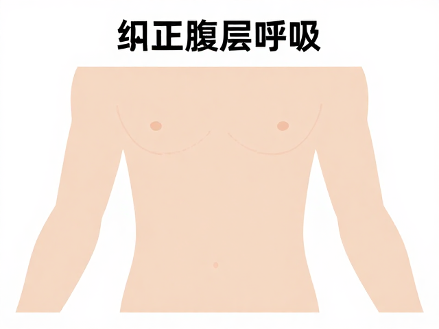 建立腹式呼吸的基础训练法