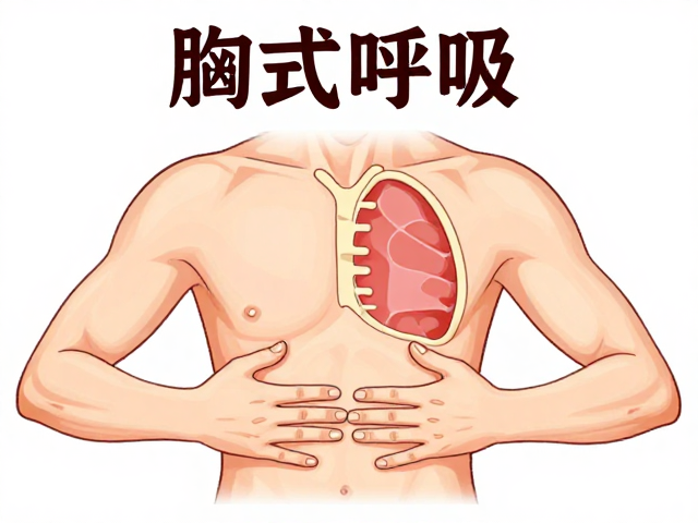 胸式呼吸教学，备课要点与双手感受腹胸变化的实操指南