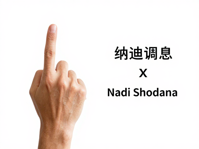 纳迪调息教程，食指中指轻收，详解梵文Nadi Shodhana交替呼吸法