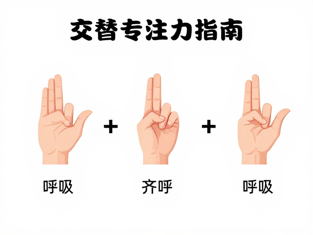 交替呼吸练习手势法，3步提升专注力，快速见效指南