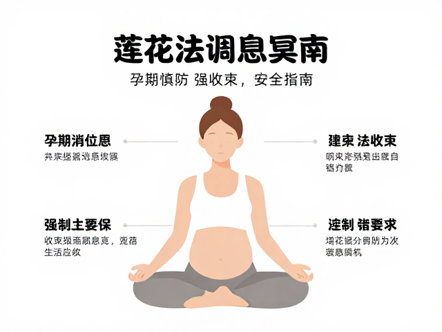 莲花坐配收束法调息冥想，孕期慎防强收束，安全指南
