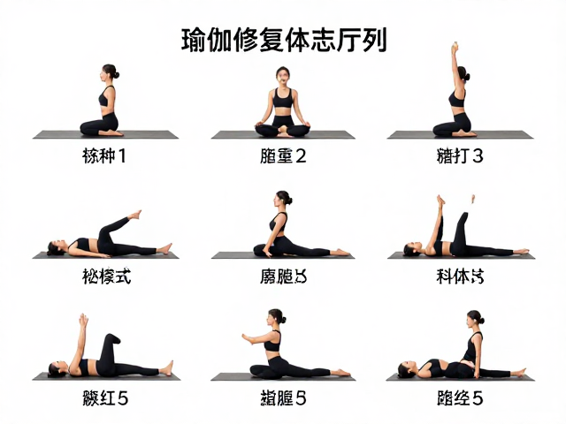 舒缓修复序列的具体体式解析