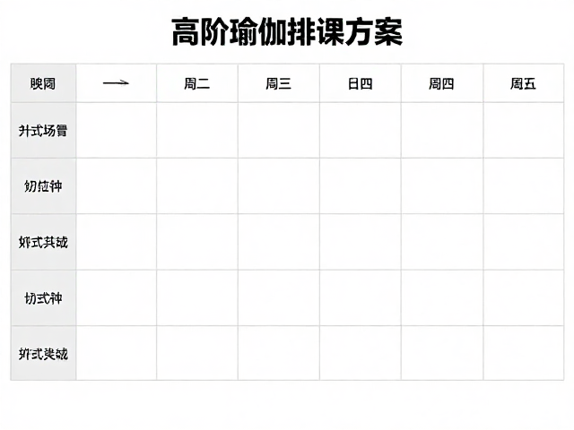 高阶瑜伽排课方案，柔韧性佳者的体式正位精修指南