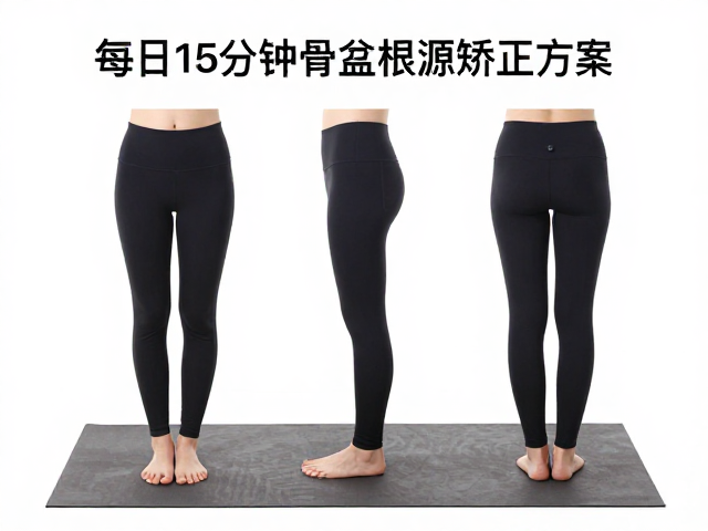 瑜伽馆基础课，每日15分钟长短腿骨盆根源矫正方案