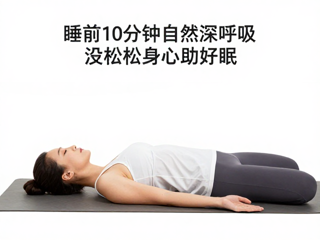 仰卧式腹式呼吸引导