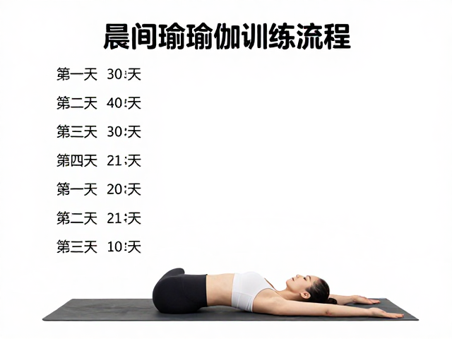 晨间唤醒瑜伽，短时高效排课与打卡训练计划