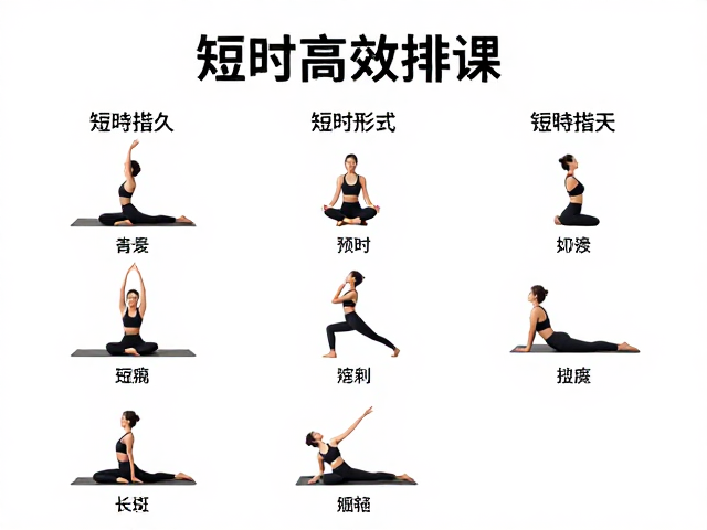 短时高效排课的核心逻辑与动作组合