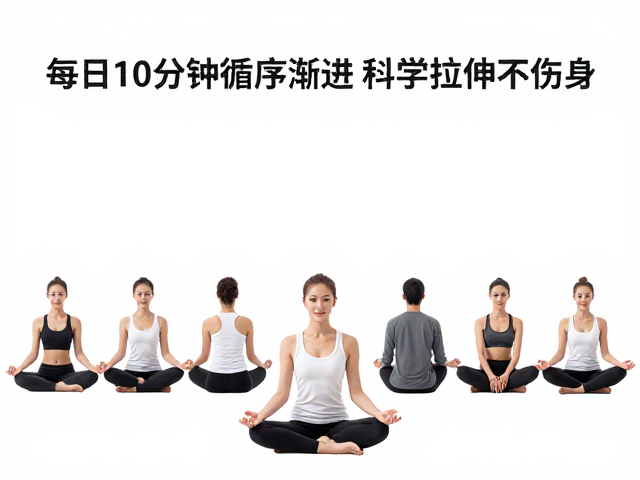 久坐人群瑜伽禁忌，每日10分钟循序渐进，科学拉伸不伤身
