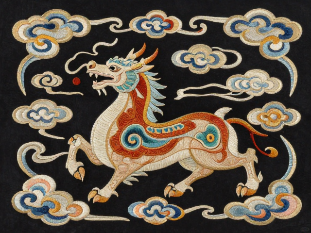 云气瑞兽的神秘图式