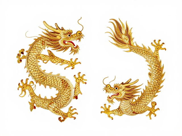 龙凤纹样的构图逻辑与图解分析