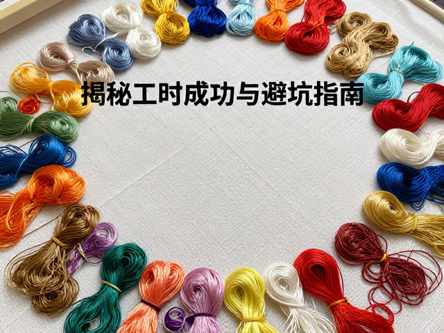 手工盛金绣DIY，彩色丝线大幅绣品耗时高？揭秘工时成本与避坑指南