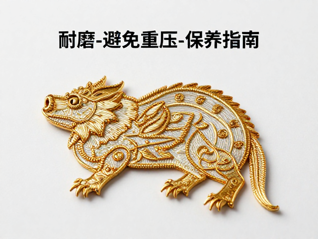 金银刺绣摆件用线怎么选？耐磨且避免重压的保养指南