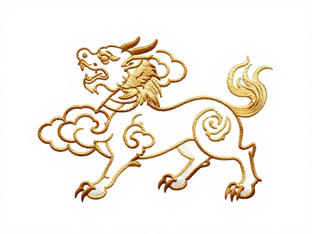 瑞兽刺绣摆件纹样教程，祥云纹练习与祥纹设计灵感
