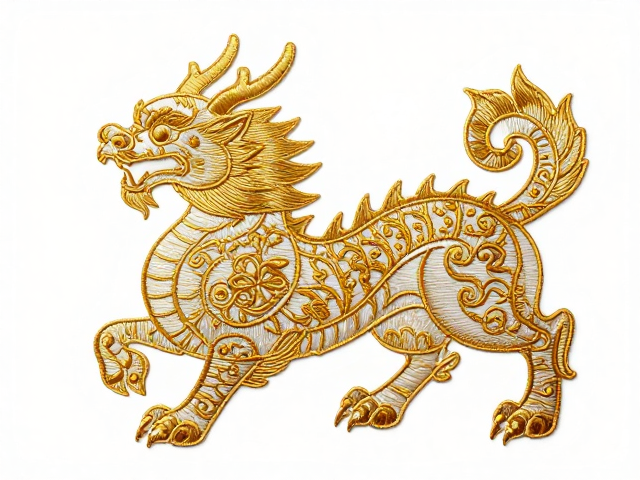 金线勾勒:工艺技法与视觉张力的极致呈现
