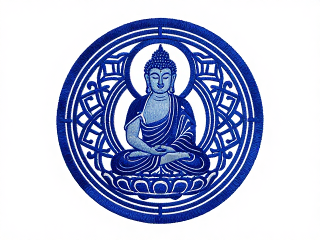 背光纹样中的几何秩序与吉祥寓意
