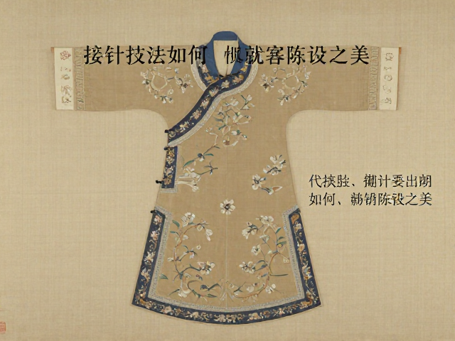 接针技法对画面质感与装裱完整性的重塑