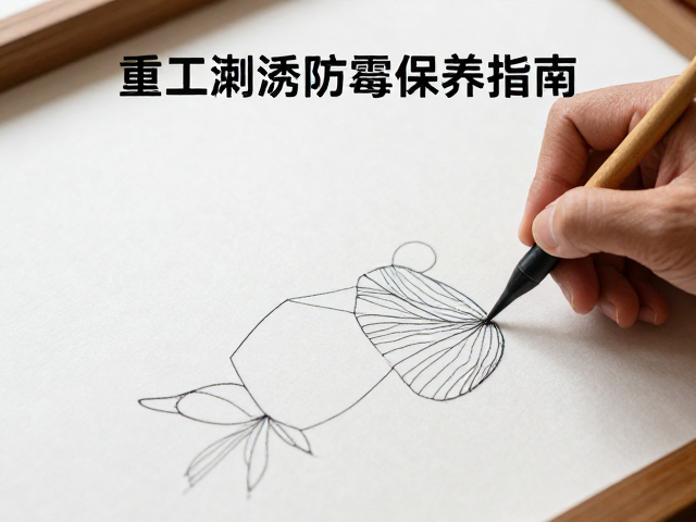 重工刺绣摆件防潮防霉保养指南