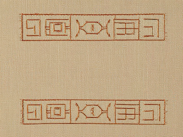 汉代刺绣非遗，按纹样施针与出土纺织品保护基础