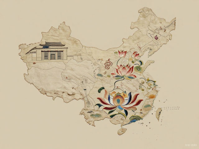 魏晋南北朝刺绣非遗考，墓葬石窟比对与莲花化生寓意解析