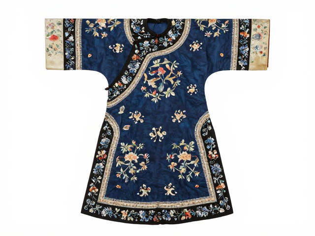 套针在清代服饰中的实际应用场景