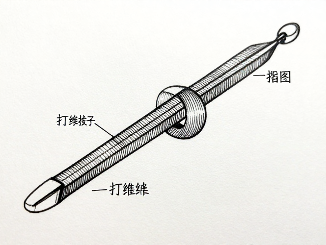 缂丝刺绣工艺手绘稿详解，打纬与拨子技法实战指南