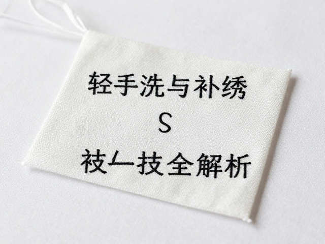 补绣技巧的基础认知与工具准备