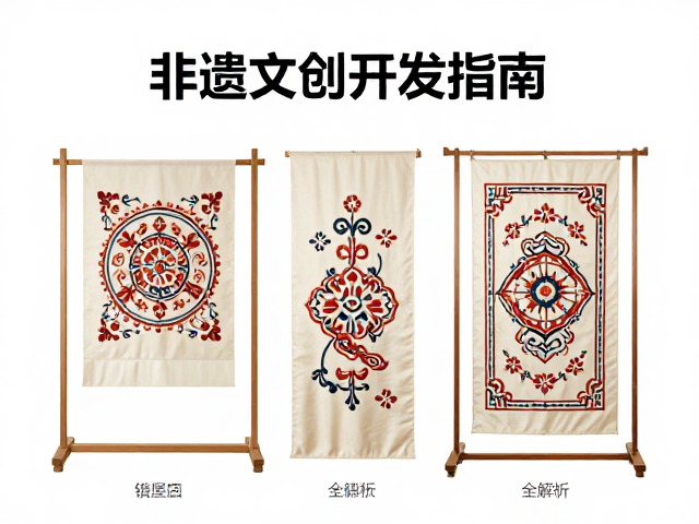 非遗文创开发指南，现代帐幔刺绣形制与绷布上架全解析