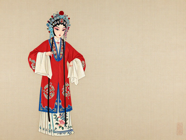 京绣宫廷纹样临摹，戏曲人物非遗技艺详解