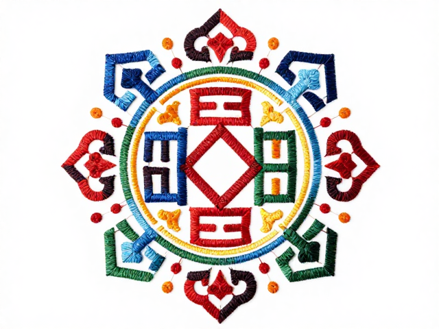瑶绣丝线绘图腾，节庆色彩里的祭祀传统与非遗密码