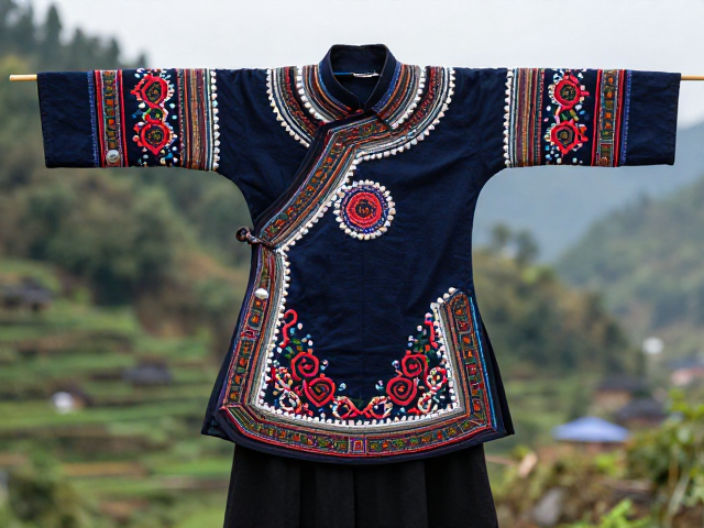 南岭瑶族原生态瑶绣，瑶服与服饰部件传统工艺赏析