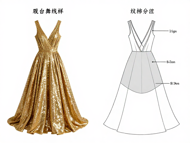 服饰结构分区与纹样布局逻辑