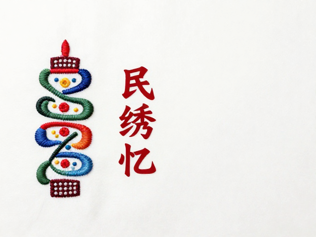 锁绣文创，民族图腾手工刺绣传习所，传承非遗匠心之美