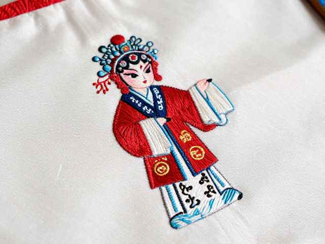 服饰纹样与动态线条的锁边技巧