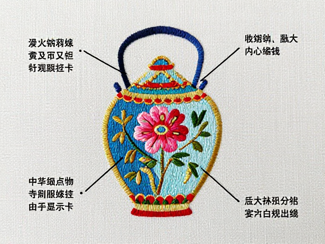 数纱针法的核心逻辑与操作细节