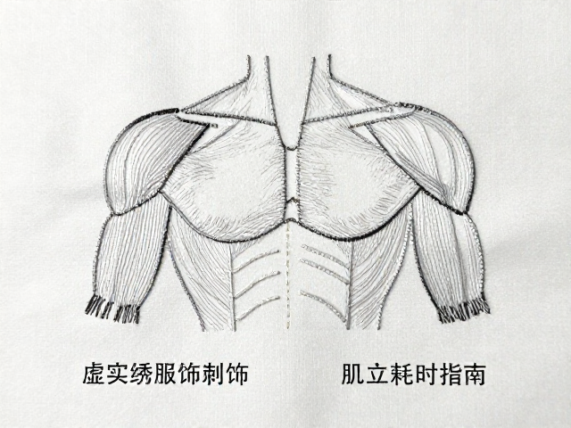 虚实绣服饰刺绣基础针脚练习，攻克复杂层次耗时指南