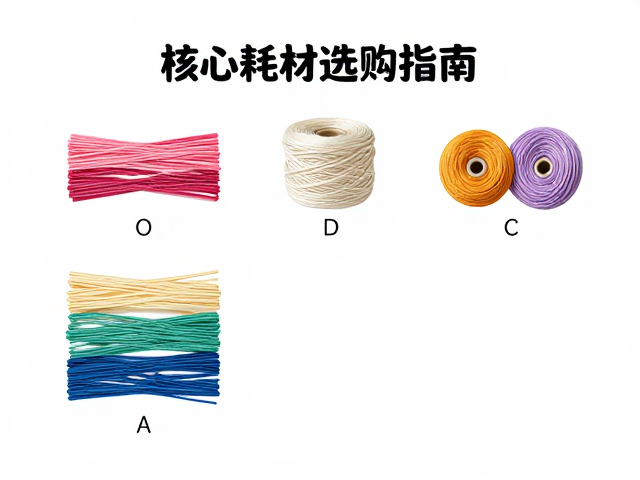 家居布艺DIY材料包中线材的规格选择逻辑