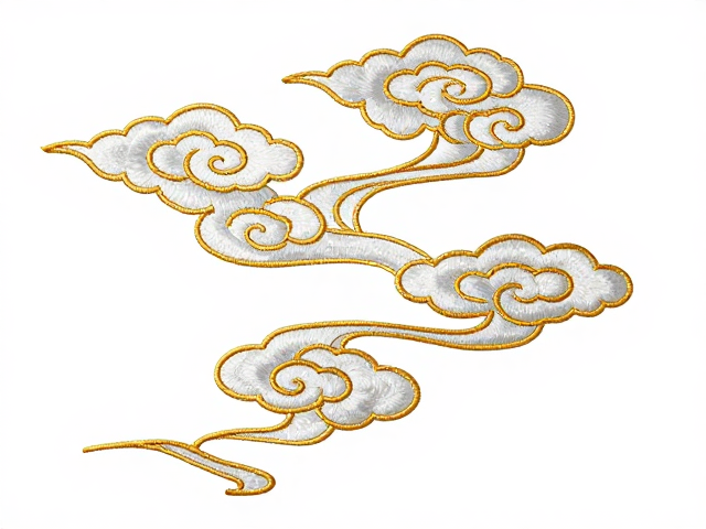 纹样结构与金线应用的协同关系