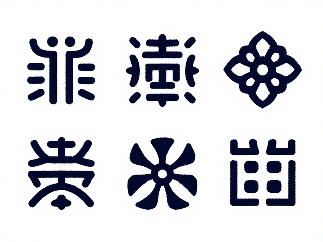 非遗图腾刺绣，简化符号设计，解锁民俗纹样收藏价值