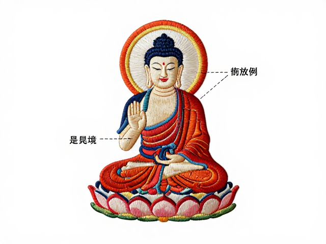 纹样构图与法相庄严的美学构建