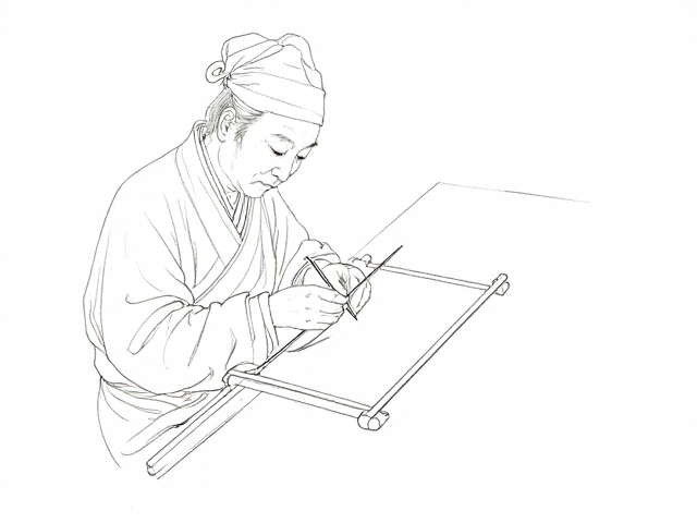 临摹过程中的针法组合与色彩过渡