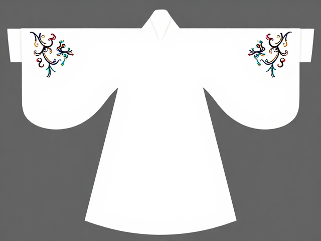 汉服礼服刺绣形制，左右图案对称的礼仪规范与美学解析