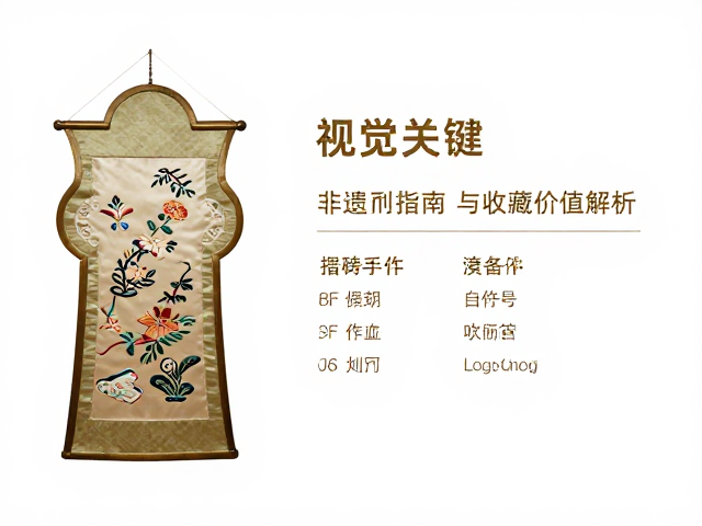 非遗刺绣的艺术价值与历史脉络