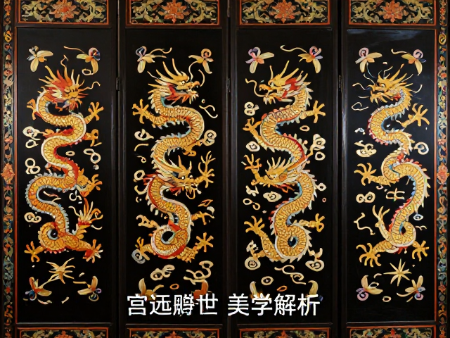 宫廷刺绣屏风配色指南，传统龙凤纹色彩美学解析