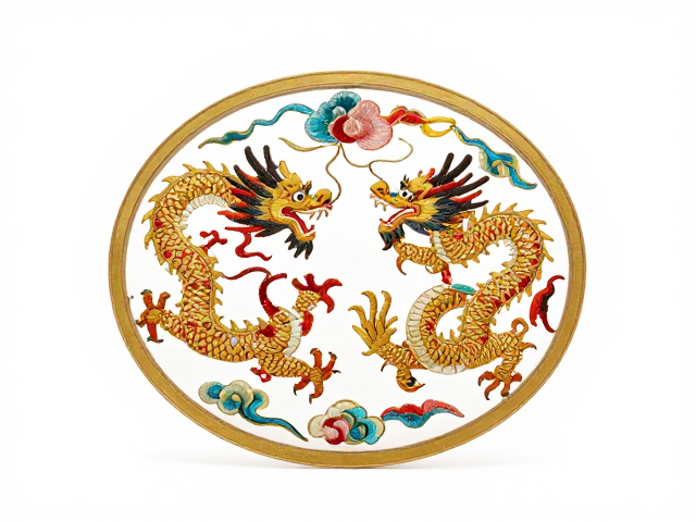 龙凤纹样的符号意义与视觉表达