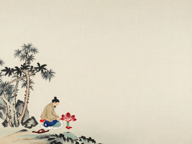 文人刺绣家纺，融合文人画留白构图，打造雅致家居美学