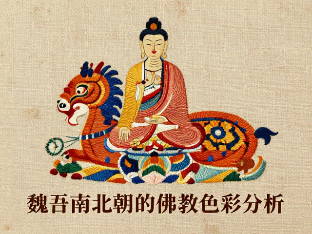 出土织绣图像中佛教元素的符号化表达